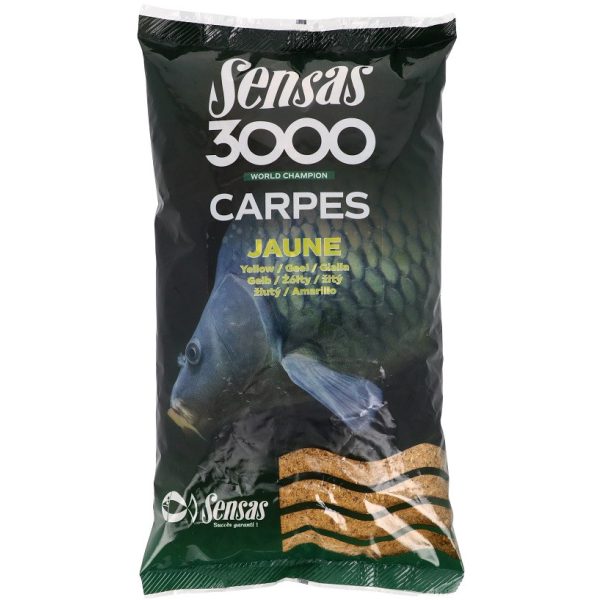 Sensas 3000 Carpes Jaune Ponty Sárga Etetőanyag 1kg