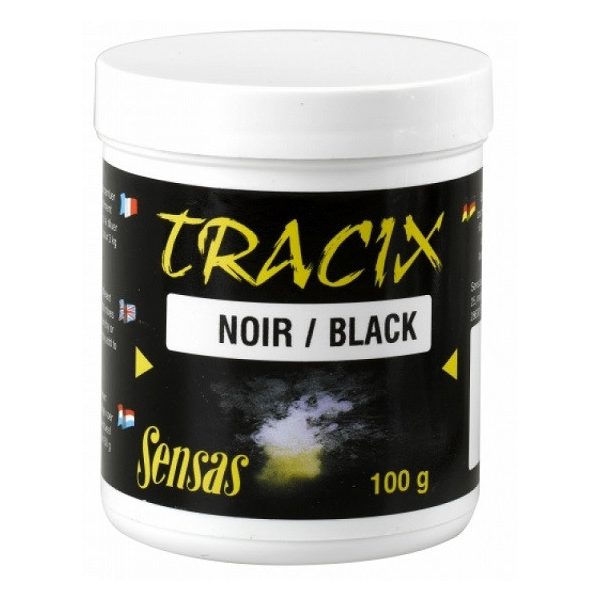 Sensas Tracix Noir Fekete Etetőanyag Színező 100gr