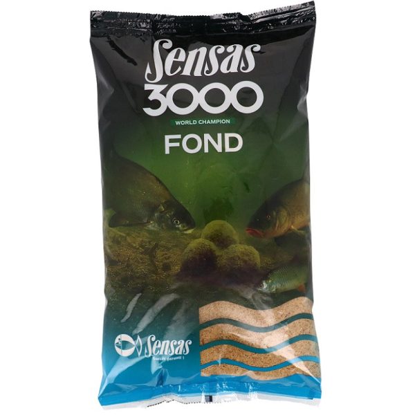 Sensas 3000 Fond Folyóvízi Etetőanyag 1kg