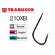 Trabucco XPS 210XB 14 Lapkás, Szakállas Horog 25db