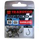 Trabucco Method Plus Feeder 16 Füles, Szakáll Nélküli Feeder Horog 15db