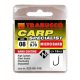 Trabucco Carp Specialist 12 Lapkás, Szakállas Horog 15db