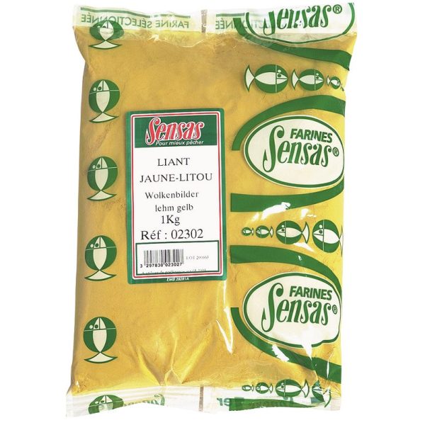 Sensas Liant Jaune-Litou Sárga Agyag 1kg