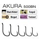Trabucco Akura Carp Boilie 500 BN 01 Füles, Szakállas Horog 10db