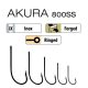 Trabucco Akura 800 SS 9/0 Ragadozóhalas Horog 3db