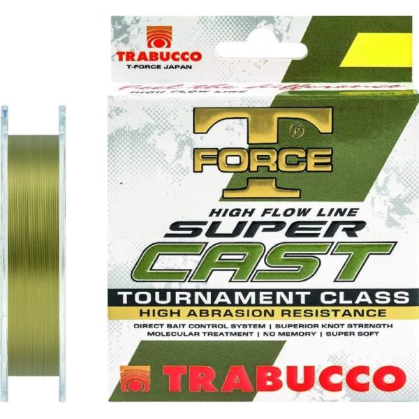 Trabucco T-force Super Cast 0,205mm 300m Monofil Főzsinór