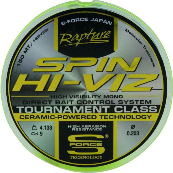 Rapture Spin Hi-Viz 150m 0,25mm Monofil Főzsinór