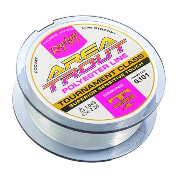 Rapture Area Trout Polyester 200 m 0,101mm  (#0,4) Poliészter Zsinór