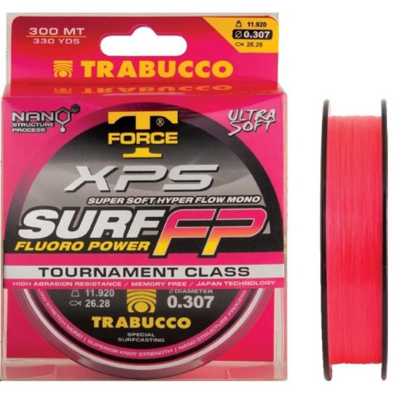 Trabucco T-Force XPS Surf Fluoro Power 0,18mm 300m Monofil Főzsinór