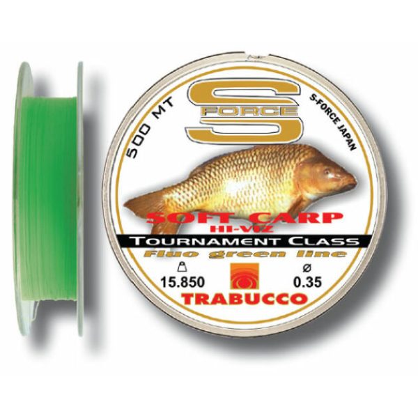 Trabucco S-Force Soft Carp HV 500m 0,28mm Monofil Főzsinór