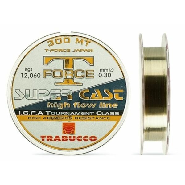 Trabucco T-Force Super Cast 300m 0,185mm Monofil Főzsinór