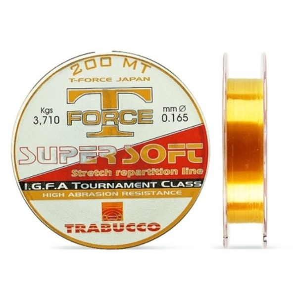 Trabucco T-Force Super Soft 200m 0,255mm Monofil Főzsinór