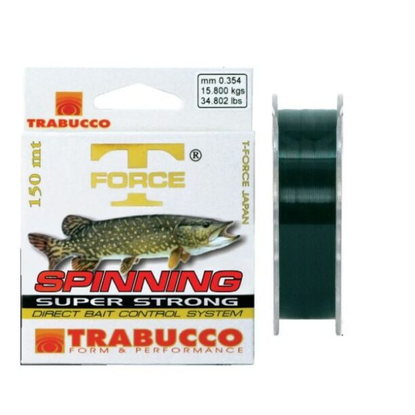 Trabucco T-Force Spin-Pike 150m 0,16mm Monofil Főzsinór