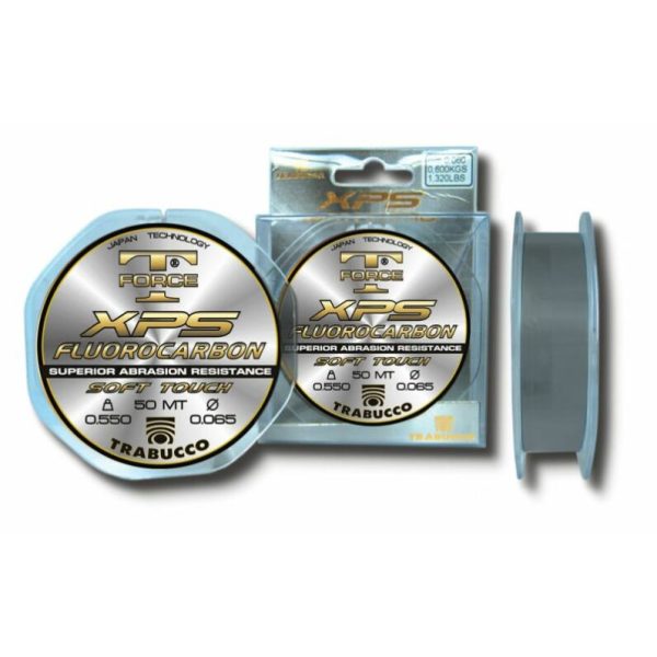 Trabucco T-Force Fluorocarbon 50m 0,104mm Monofil Előkezsinór