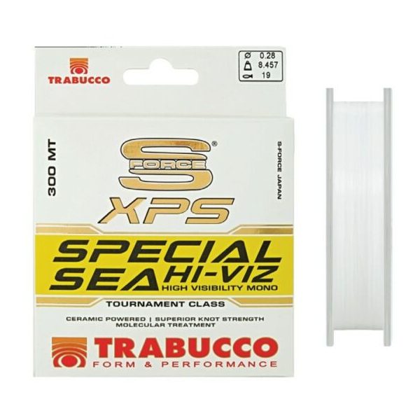 Trabucco S-Force XPS Special Sea Hi-Viz 600m 0,25mm Monofil Főzsinór