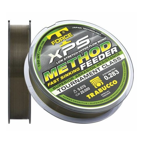 Trabucco T-Force XPS Method Feeder 150m 0,18mm Monofil Főzsinór