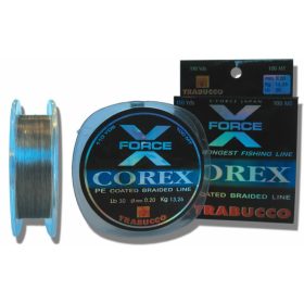   Trabucco X-Force Corex Pe Coated 100m 0,10mm Fonott Főzsinór