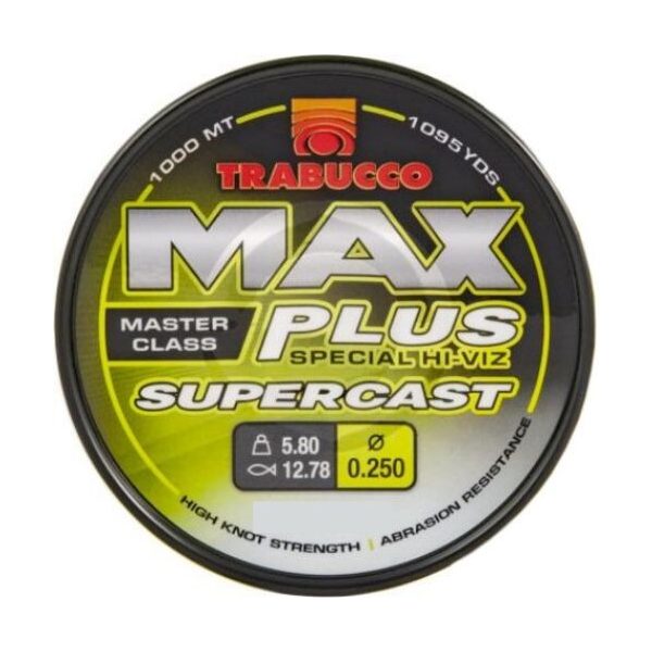 Trabucco Max Plus Line Supercast 300m 0,20mm Monofil Főzsinór