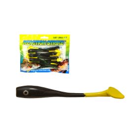 Arno Sphere Minnow Black-Yellow 11cm Plasztik Csali 10db