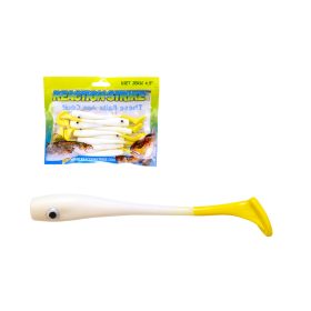 Arno Sphere Minnow White-Yellow 11cm Plasztik Csali 10db