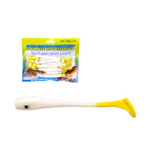 Arno Sphere Minnow White-Yellow 11cm Plasztik Csali 10db