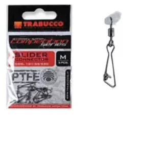   Trabucco Slider Connector S Teflonos Csúszó Úszórögzítő 5db