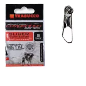   Trabucco Slider Connector S Fémbetétes Csúszó Úszórögzítő 5db