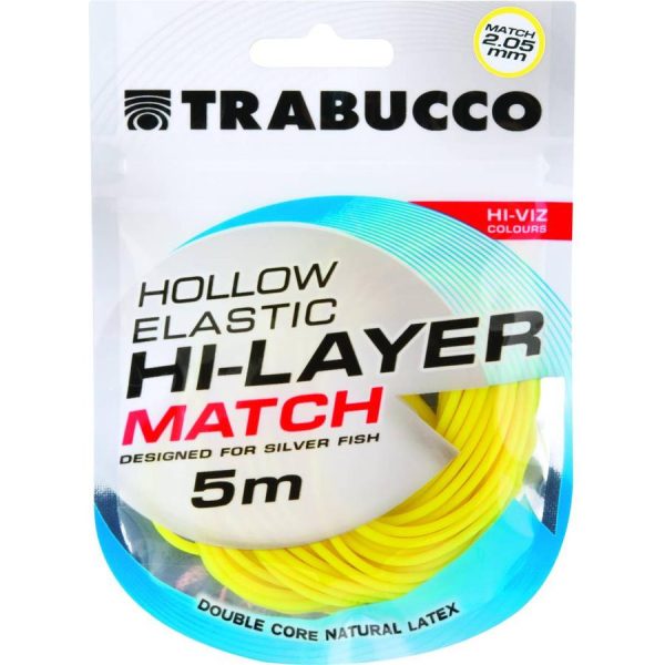 Trabucco Hi-Layer Hollow Elastic Match Rakós Csőgumi 2,05mm 5m