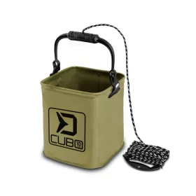 Delphin CUBO Összecsukható Vödör 10L + 7m