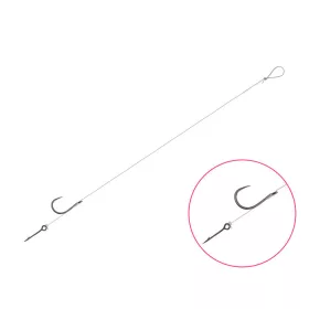 Feeder kötött horog Delphin FLR Sting / 6db 8cm #8 SM