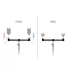 Delphin  SimpleBUZZ 2 botos buzzbar Kereszttartó 30cm