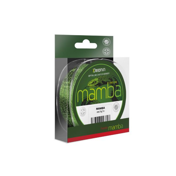 Delphin MAMBA Feeder / camou 0,16mm 5,5lbs 300m