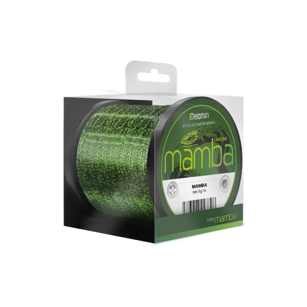 Delphin MAMBA Carp / camou 0,34mm 16,3lbs 1100m