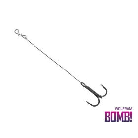 Delphin BOMB! Twisto RIGS Wolfram / 3db Wolfram 6 6cm