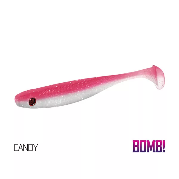 Delphin BOMB! Gumihal Rippa - Candy 5db Gumi műcsali 10cm
