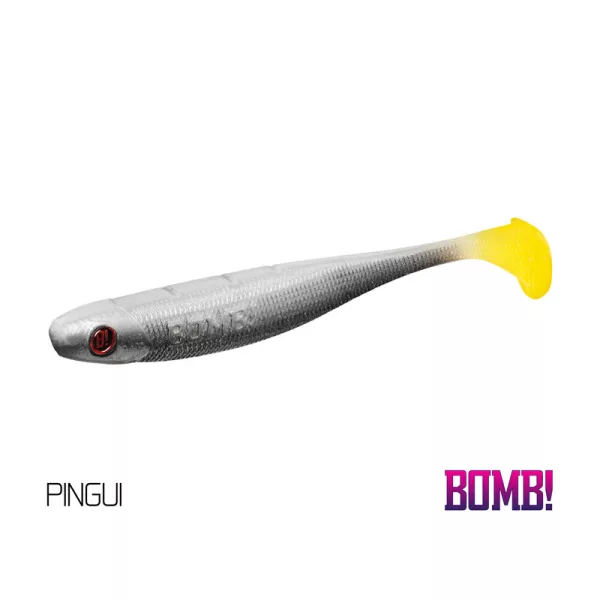 Delphin BOMB! Gumihal Rippa - Pingui 5db Gumi műcsali 5cm