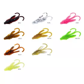Delphin BOMB! Gumihal Nympha / 10db Gumi műcsali 2,5cm