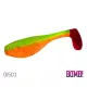 Delphin BOMB! Gumihal Fatty - Disco 5db Gumi műcsali 12cm