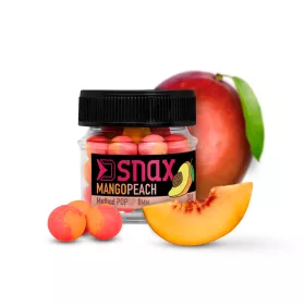   Csalizás, etetés - Horogcsali - Delphin D SNAX POP csali 10mm Mangó-Barack Pop Up Feeder Csali
