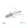 Delphin MANYA UVs nimfa / 5db 10.5cm/PEARL