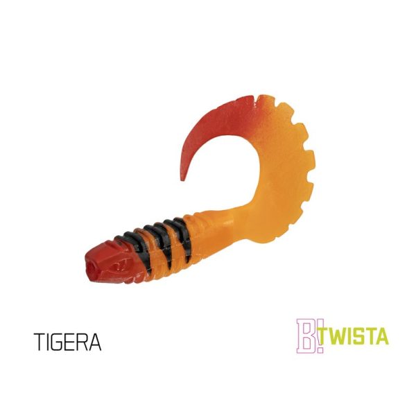 Gumihal Delphin TWISTA UVs / 5db 8cm/TIGERA