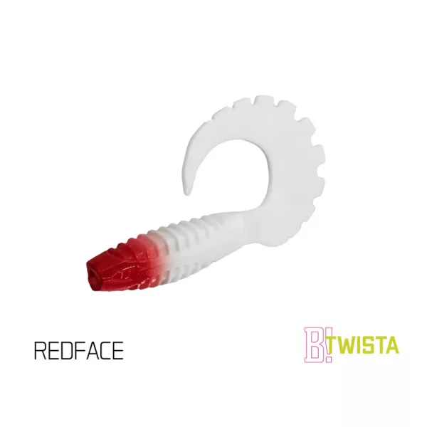Gumihal Delphin TWISTA UVs / 5db 8cm/RedFACE