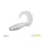 Gumihal Delphin TWISTA UVs / 5db 10cm/YETI