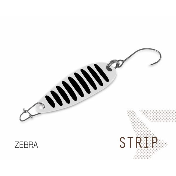 Delphin Villantó  STRIP Támolygó villantó 10 5gr Zebra