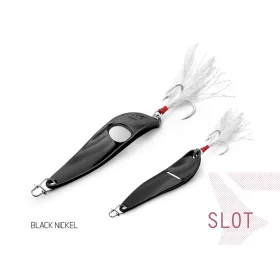   Delphin Villantó  SLOT Támolygó villantó 15gr Black Nickel