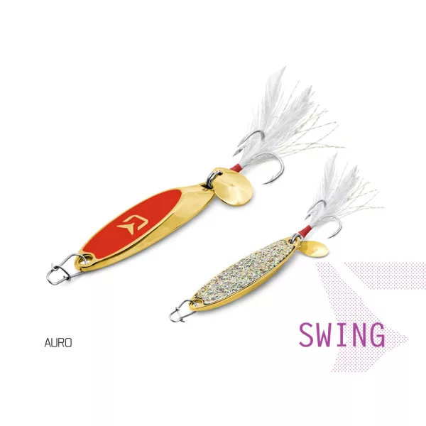 Delphin Villantó  SWING Támolygó villantó 6 15gr Auro