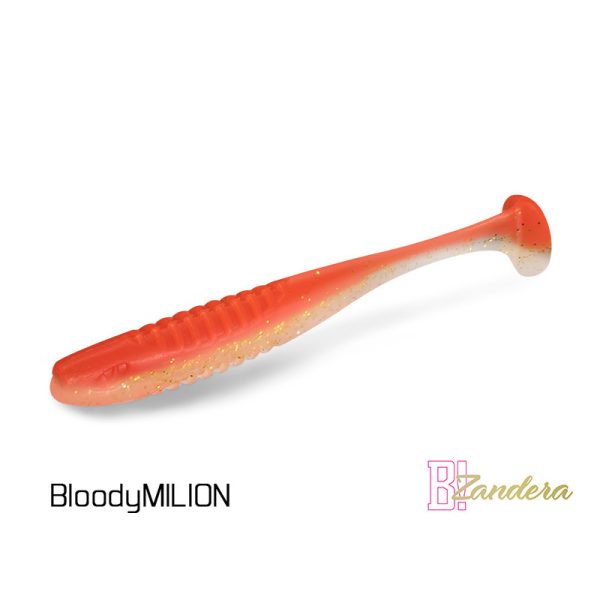 Delphin ZANDERA UVs / 5db 12cm/BLOODY MILION Gumihal