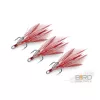Delphin B!RD Hook TRIPLE / 3db piros tollak #4
