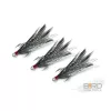 Delphin B!RD Hook TRIPLE / 3db fekete tollak #8