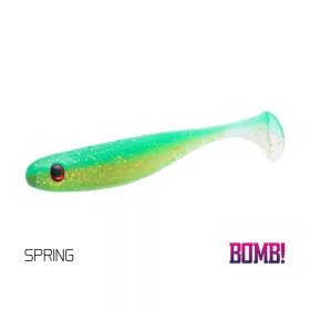 Delphin DuoPACK BOX BOMB! Rippa / 12x 5db 5cm/SPRING gumihal
